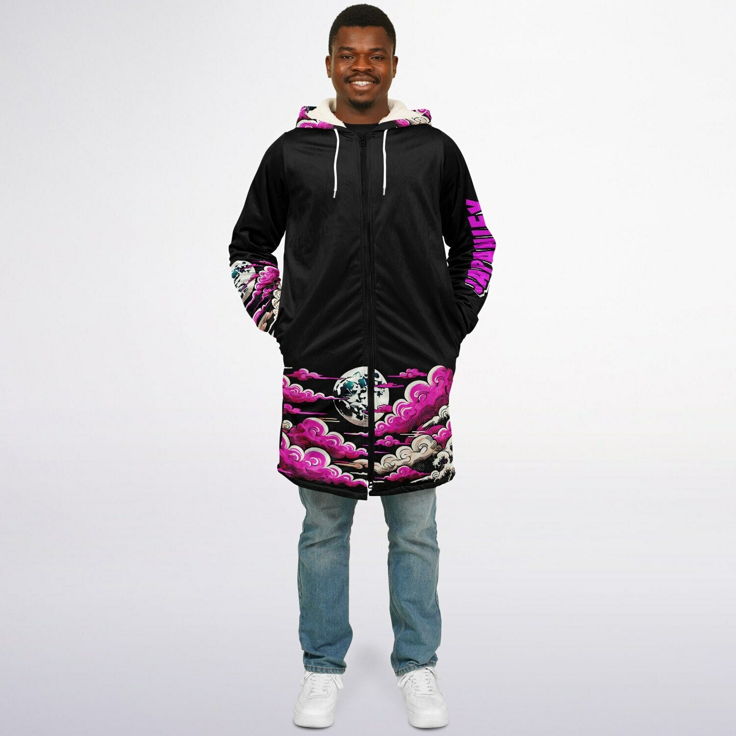 Japanify Zipper Cloak