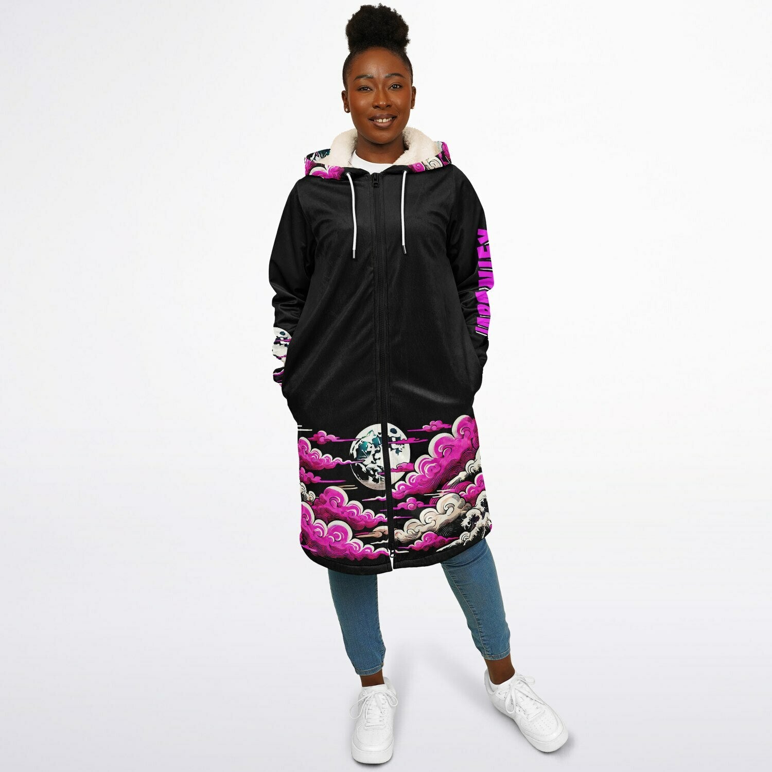 Japanify Zipper Cloak