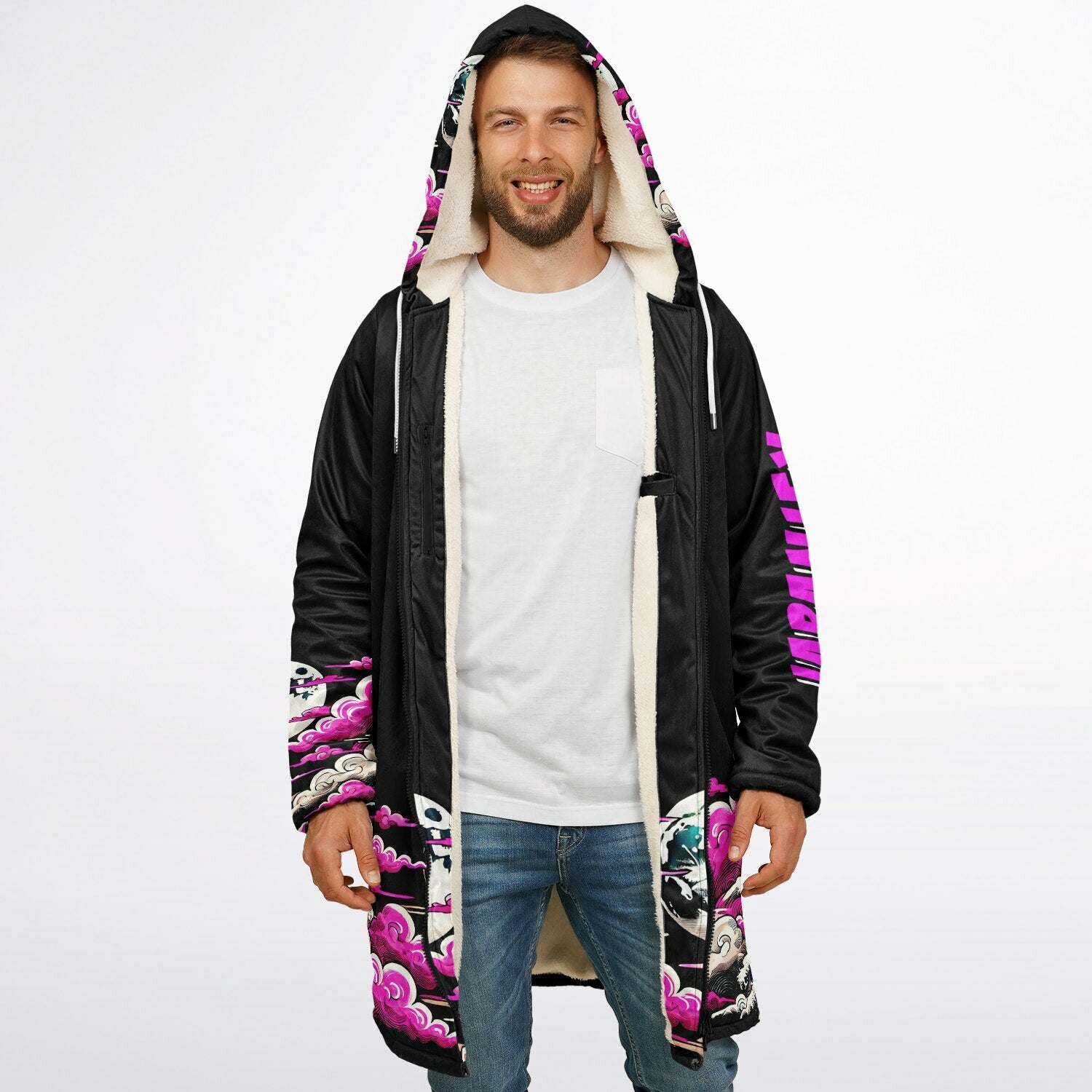 Japanify Zipper Cloak