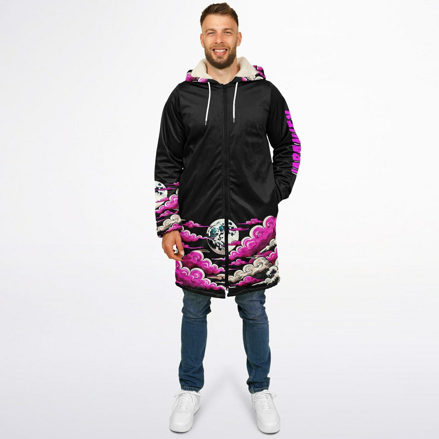 Japanify Zipper Cloak